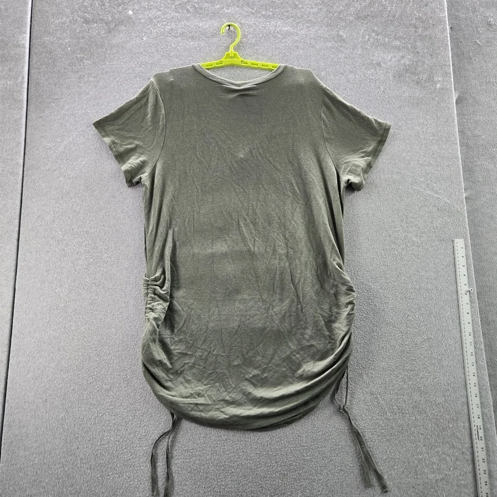 Torrid Women Sleepwear 3 Green Pajama‎ Top Drawstring Pocket Short Sleeve